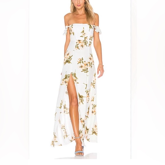 Flynn Skye Bardot Maxi Dress - Picture 3 of 9